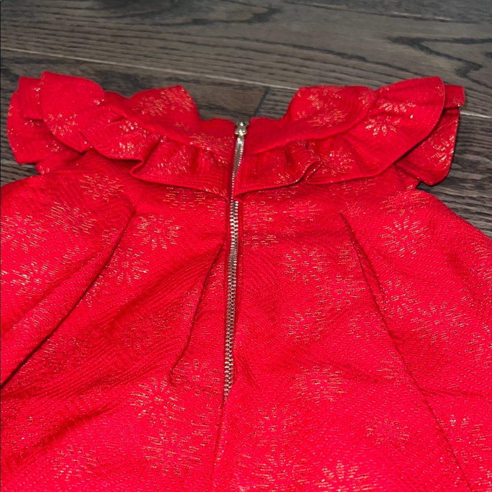 Tartine et Chocolat Red Dress ceremonial valentines day 2A 2T toddler girl sale - Picture 8 of 11